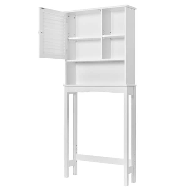 Space Saver Bathroom Storage Cabinet in White - Bed Bath & Beyond