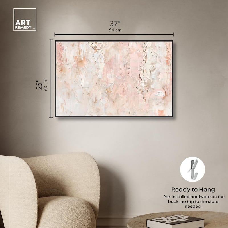 Impasto Layers Canvas by Art Remedy