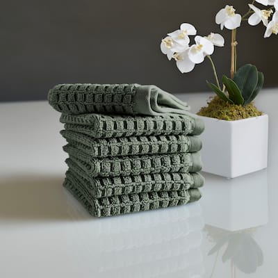 DKNY Quick Dry 6-pc Wash Cloth Set - Towel Multipack