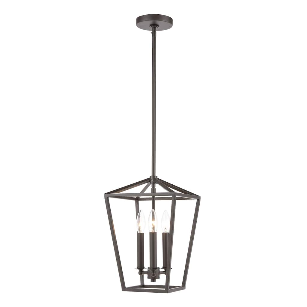 Fairfax 9-inch Wide 3-Light Mini Pendant in Oil Rubbed Bronze