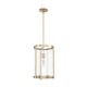 preview thumbnail 3 of 14, Hunter Astwood 1-Light Pendant - Kitchen Island, Dining Room, Entry - Art Deco, Contemporary, Clear Glass