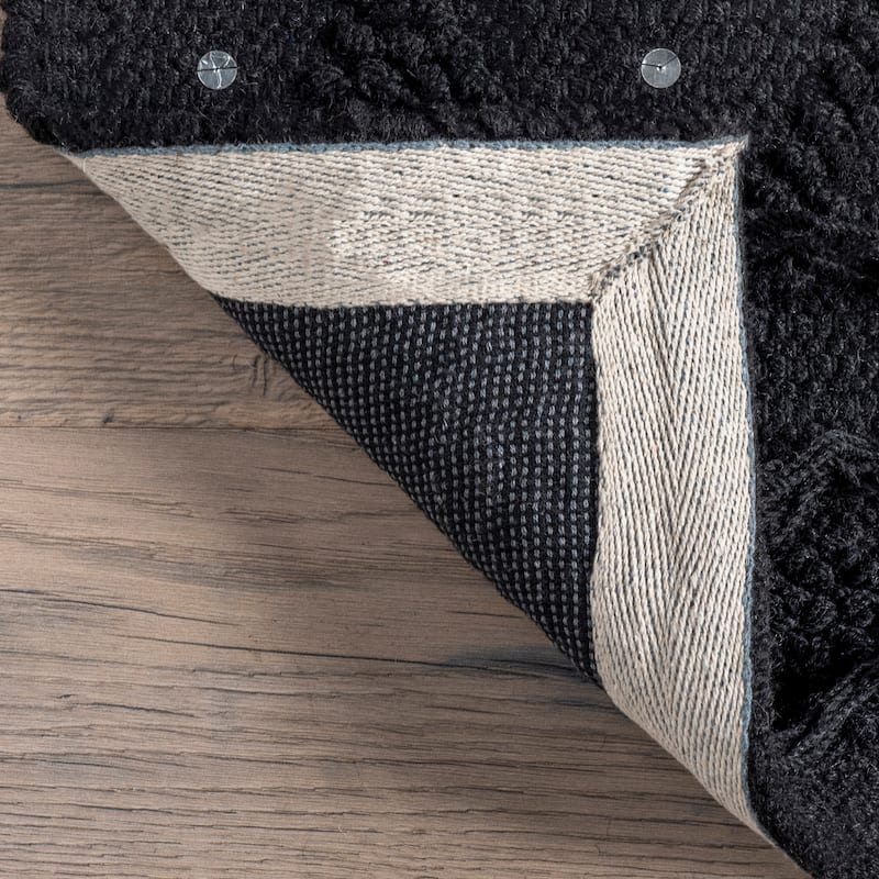 Chandy Textured Wool Area Rug