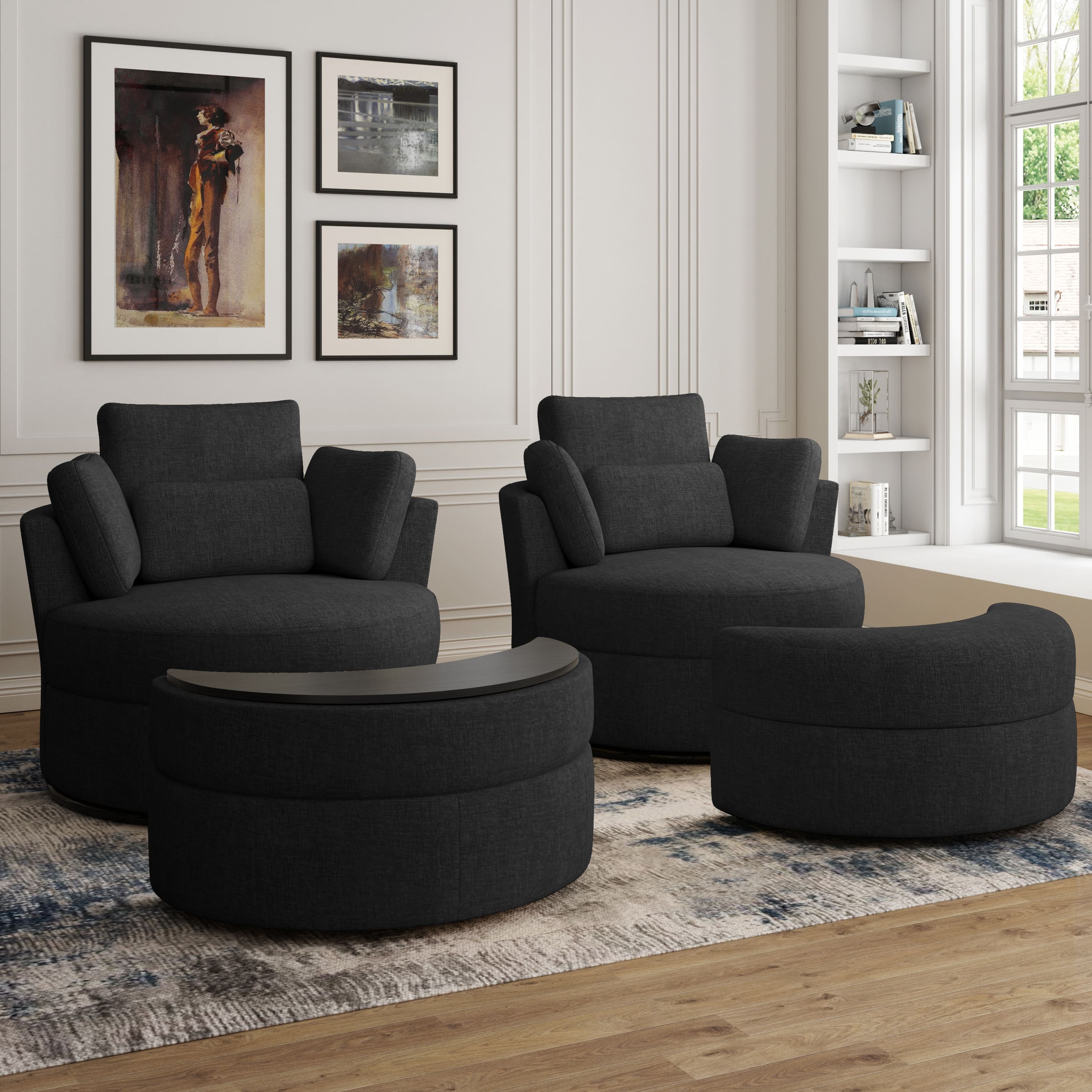 Option Black Chenille