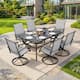 Option Light Gray Slatted Tabletop