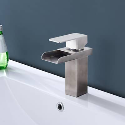 Topcraft Single Handle Waterfall Bathroom Faucet