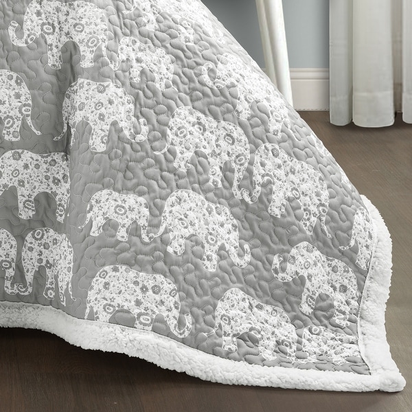 Elephant sherpa deals throw