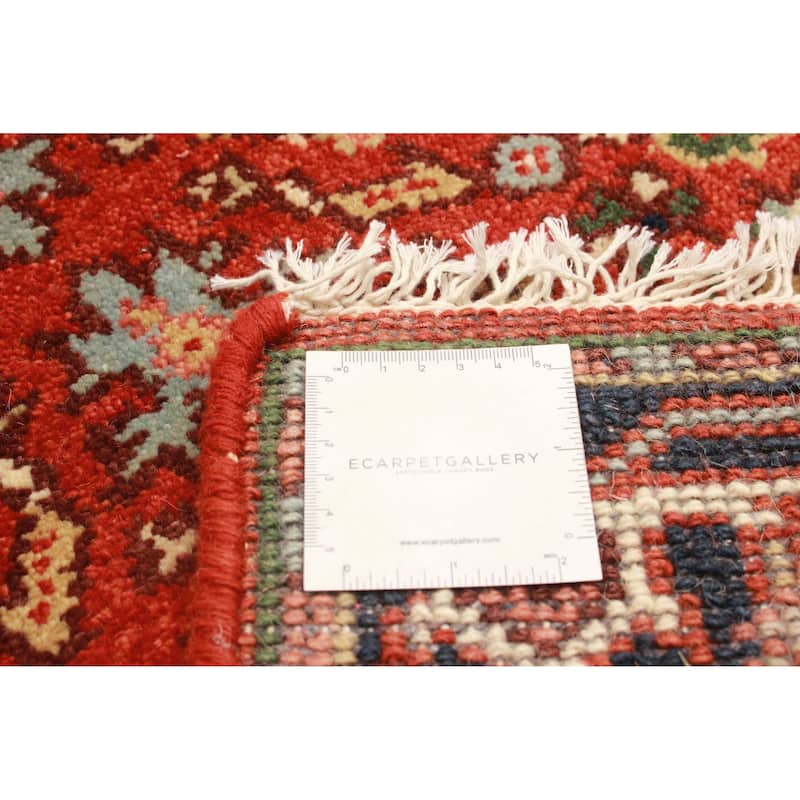 ECARPETGALLERY Hand-knotted Serapi Heritage Red Wool Rug - 2'7 x 17'10
