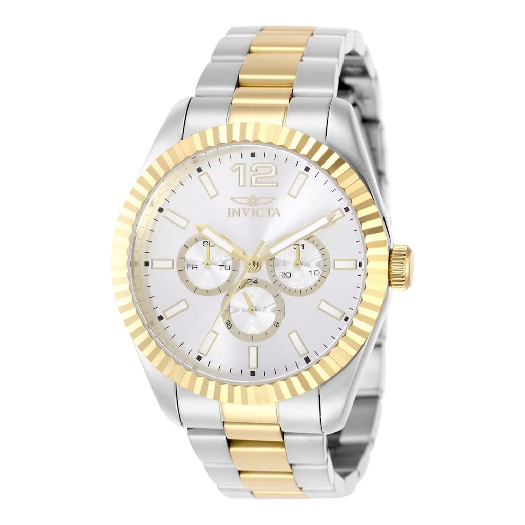 Invicta Men's 49516 Specialty Quartz Chronograph Silver Dial Watch
