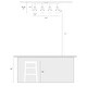 preview thumbnail 10 of 8, Modern Industrial Black 4-Light Spotlight Tracking Metal Linear Ceiling Lights - W 36.4" x E4.7" x H15"