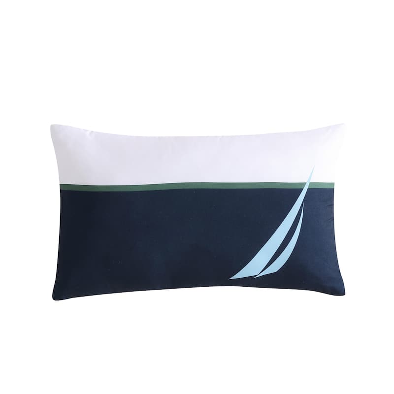 Nautica Elliot Reversible Navy Comforter Bonus Set