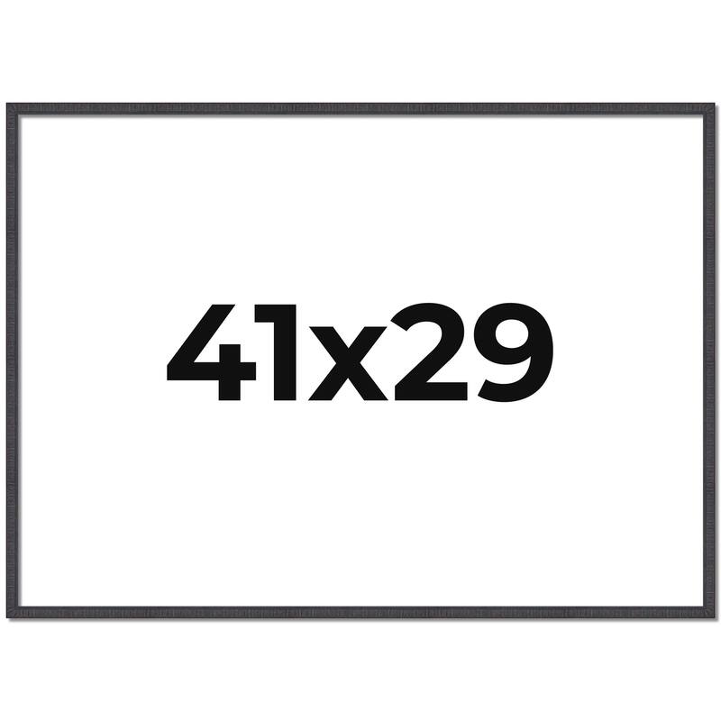 41x29 Frame Brown Picture Frame - Complete Modern Photo Frame Includes