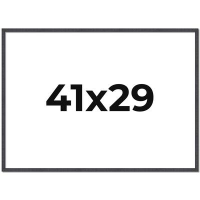 41x29 Frame Brown Picture Frame - Complete Modern Photo Frame Includes