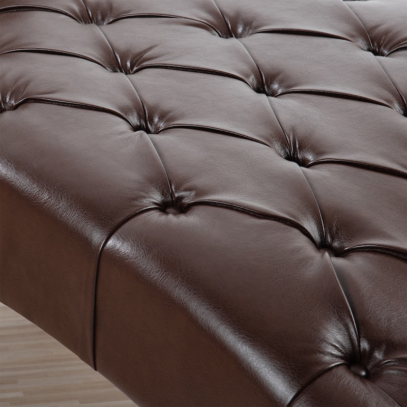 Modern Upholstered Chaise Lounge For Living Room
