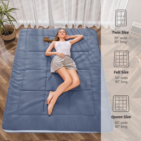 Padded Japanese Roll Up Floor Futon Mattress On Sale Bed Bath Beyond 36077682