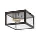 preview thumbnail 27 of 73, Alma 12" Metal/Glass LED Flush Mount, by JONATHAN Y