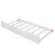 preview thumbnail 28 of 72, Elegant Design Daybed with Trundle Bed, Wooden Sofa Bed for Bedroom Living Room, Wood Platform Bed Frame for Kids Teens Guests