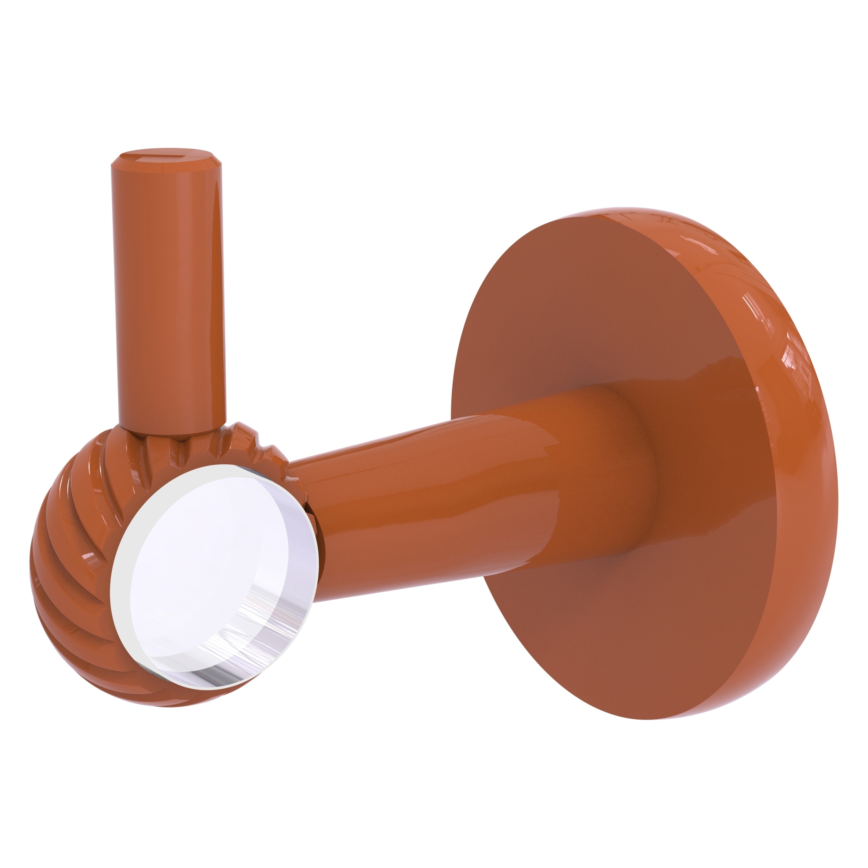 Allied Brass Clearview Collection Robe Hook with Twisted Accents