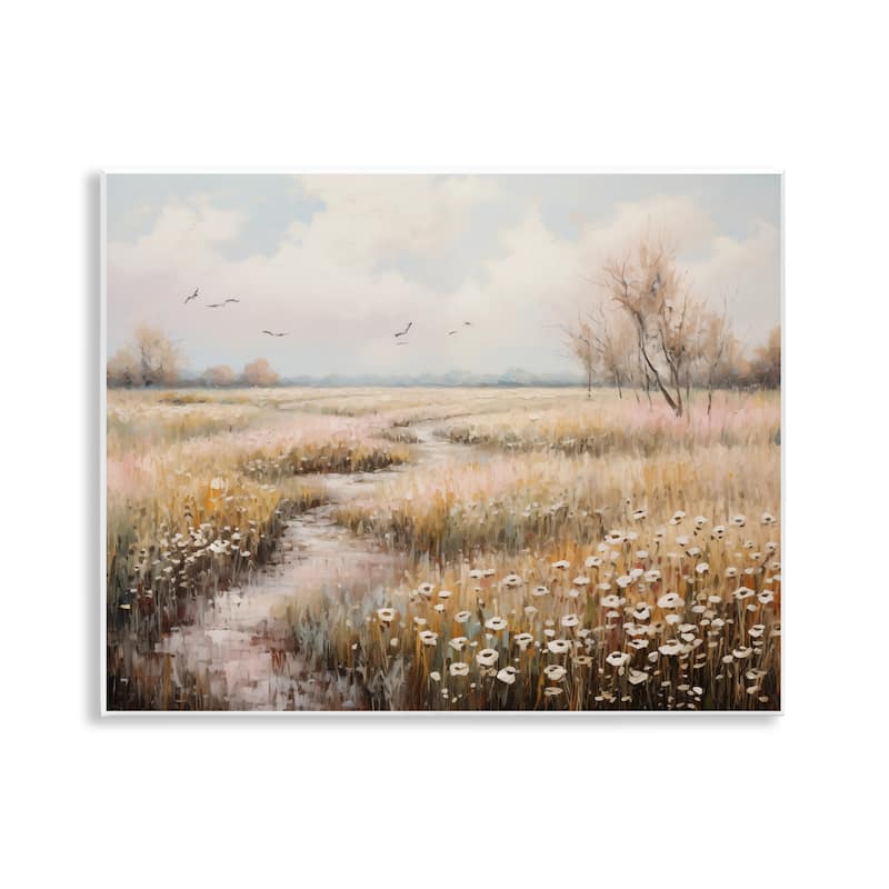 Stupell Wildflowers by Rural Path Wall Plaque Art Design By Arlington Prints - 14 x 11