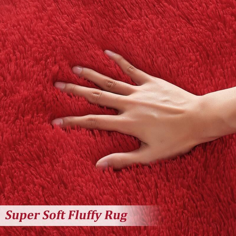 Garvee Shag Fluffy Area Rug Modern Indoor Plush Shaggy Carpet