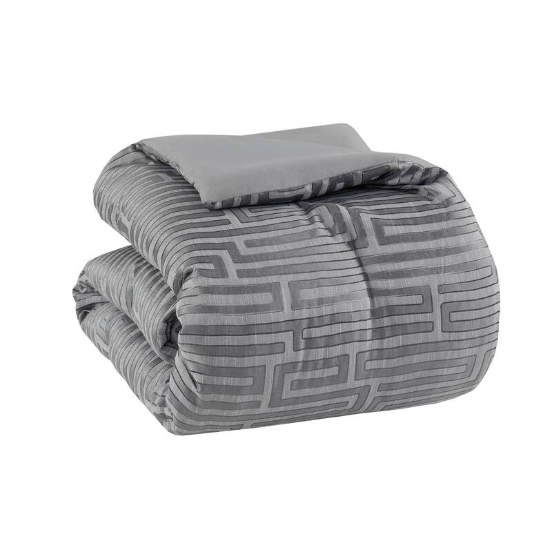 Madison Park Royce 10 Piece Luxury Jacquard Comforter Set