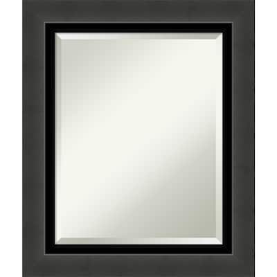 Beveled Wall Mirror - Tuxedo Black Frame - Tuxedo Black