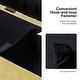 preview thumbnail 21 of 43, Angelus Modern 56''W Upholstered Flip Top Storage Bench withTwo Pillows and Arms by HULALA HOME