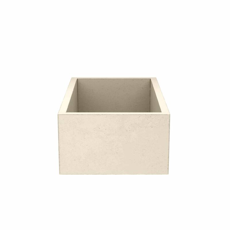 Native Trails NSK3018 NativeStone 30" Farmhouse Single Basin Concrete