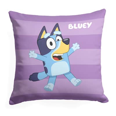 Bluey Roll Call Bluey 18 Inch Throw Pillow