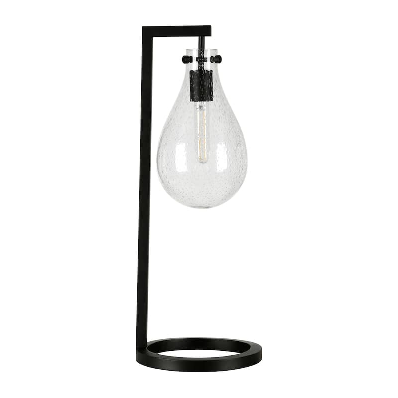 Carson Carrington Salabacke Seeded Glass Table Lamp