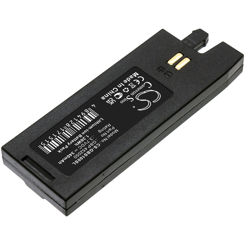 Battery for Gibson GForce G-FORCE Auto-Tuner minEtune Tronicaltune GBP 452050 - Black