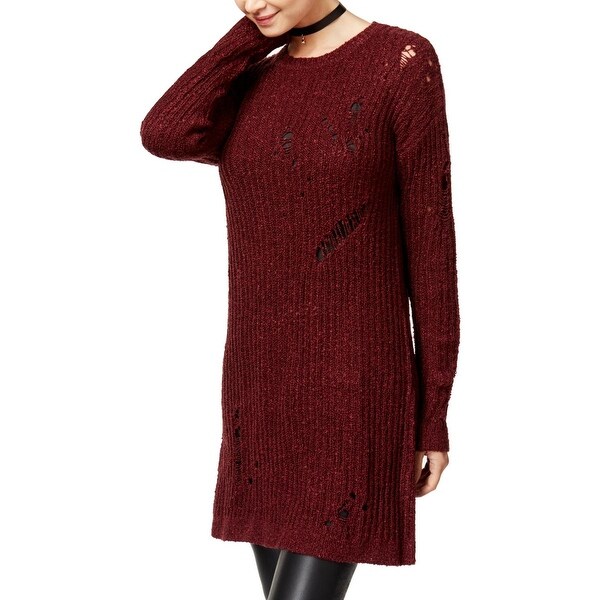 planet gold sweater dress