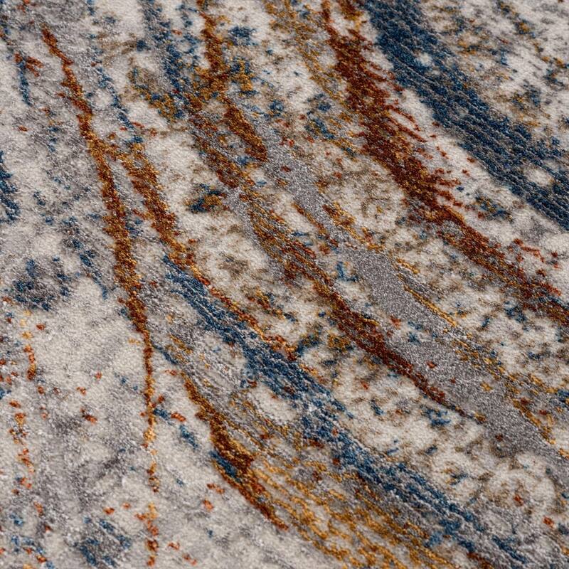 Luxe Weavers Abstract Circle Area Rug, Geometric Carpet