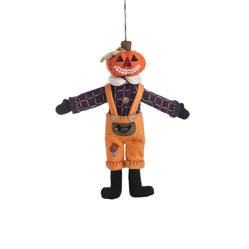 Penny Lane Halloween Pumpkin Ornament Figure