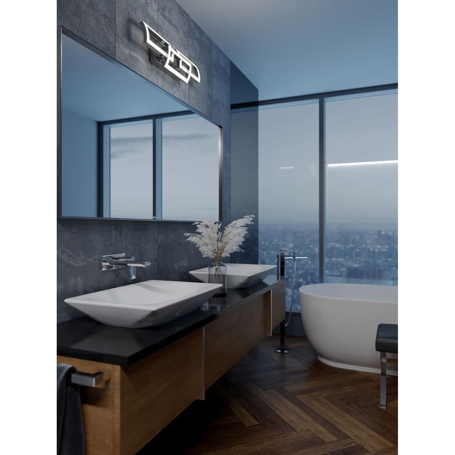 AFX Sia 24'' LED Vanity - Overstock - 39891063