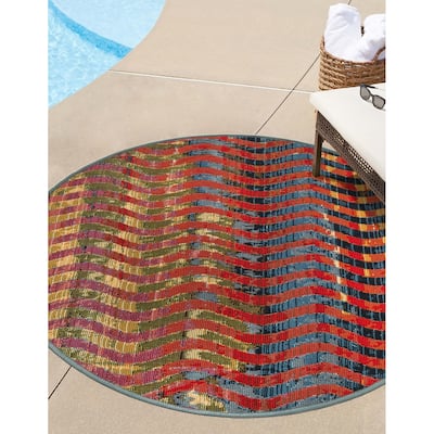 Outdoor Ucul Collection Area Rug