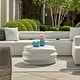 preview thumbnail 2 of 4, Uttermost Winded Outdoor White Coffee Table