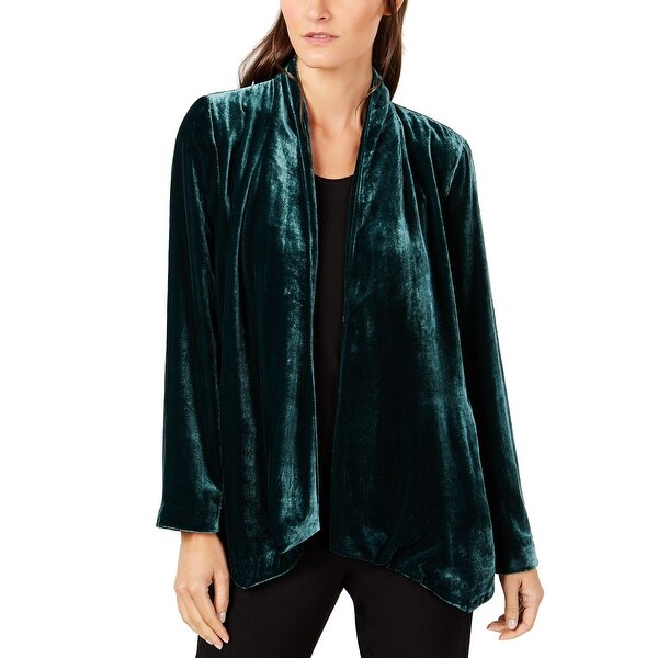 velvet cardigan jacket