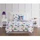 preview thumbnail 1 of 3, My World Dino Tracks 4 Piece Comforter Set