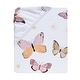 preview thumbnail 6 of 4, Lambs & Ivy Butterfly Dreams Breathable 100% Cotton Fitted Baby Crib Sheet