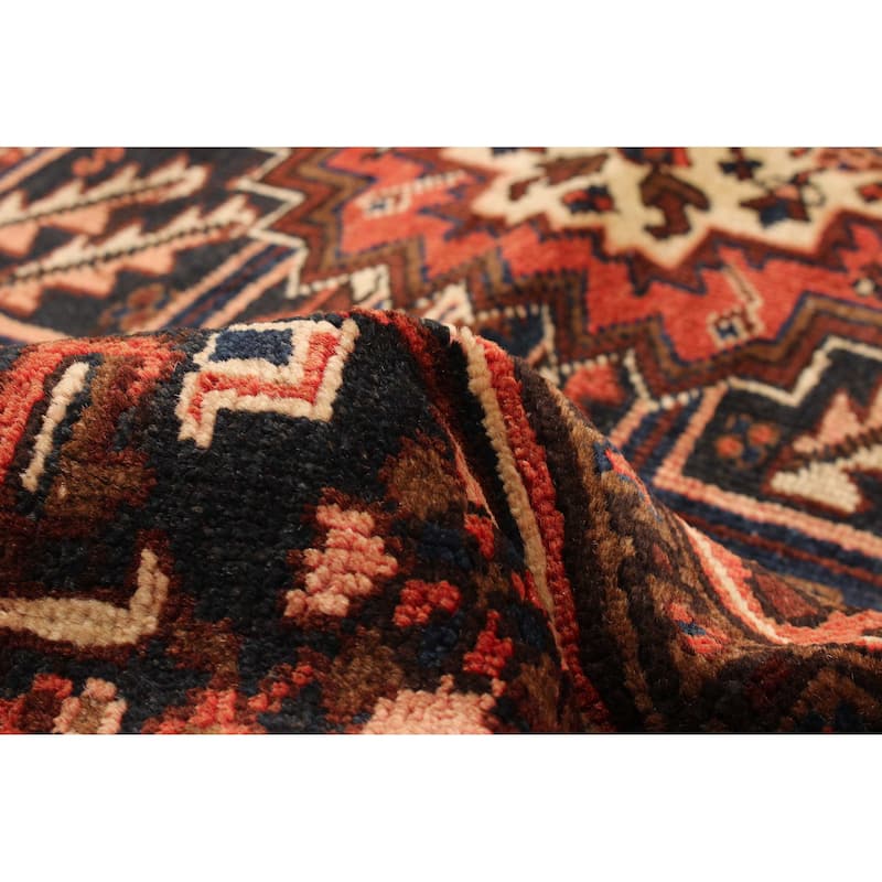 ECARPETGALLERY Hand-knotted Sarabi Dark Copper Wool Rug - 7'1 x 8'6