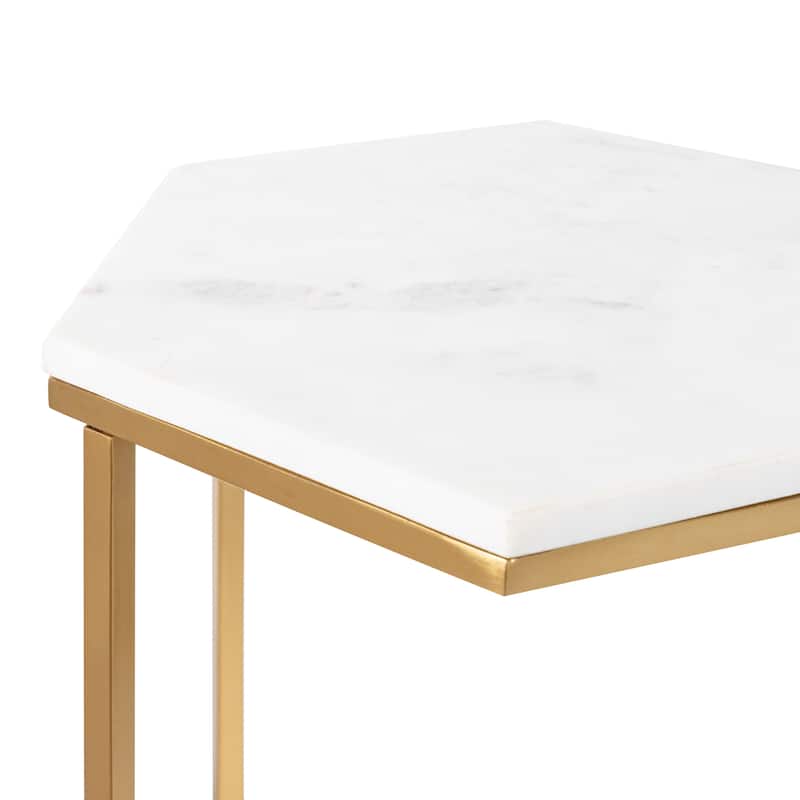 Kate and Laurel Trillion Metal Accent Table