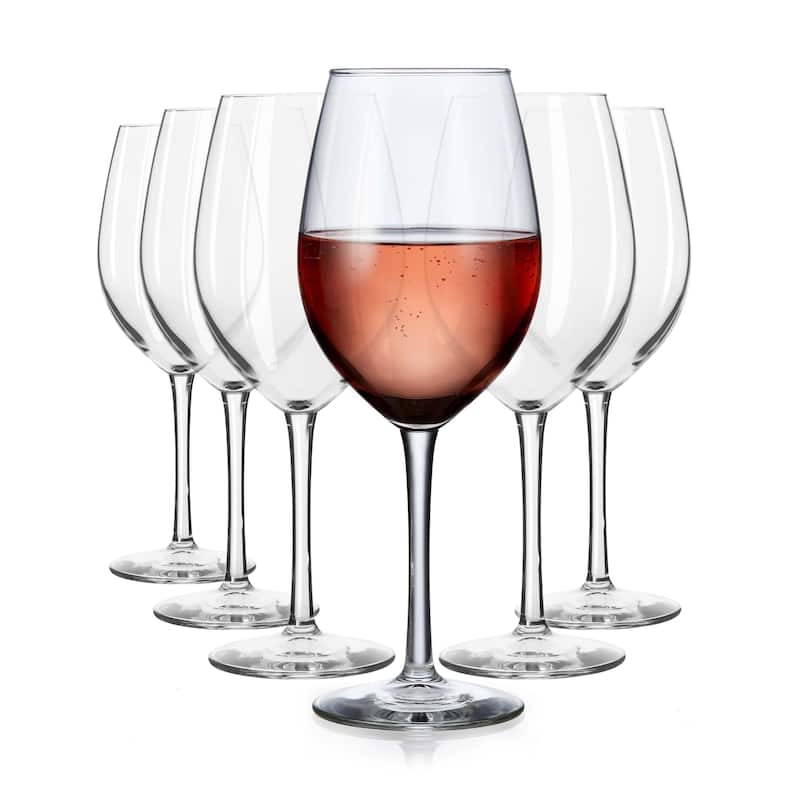 Libbey Entertaining Essentials All Purpose Wine Glasses, 17-ounce, Set of 6 - Set of 6