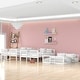 preview thumbnail 4 of 13, Triple Bunk Bed with Guardrails, White