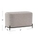 preview thumbnail 14 of 44, WOVENBYRD 32" Modern Decorative Bench with metal base