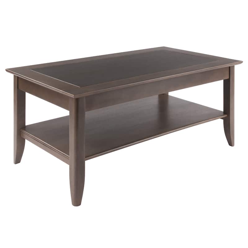 Santino Coffee Table, Oyster Gray - 40 x 22.64 x 18.03 inches
