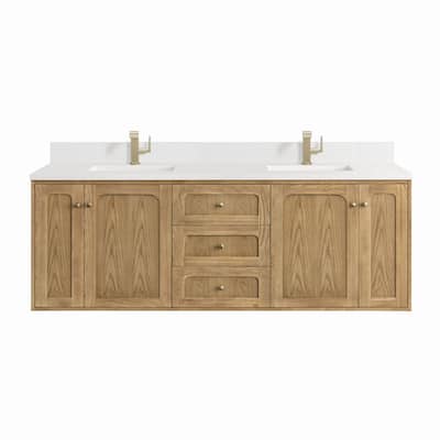 James Martin Vanities 545-V72-1WZ Laurent 72" Wall Mounted or Free