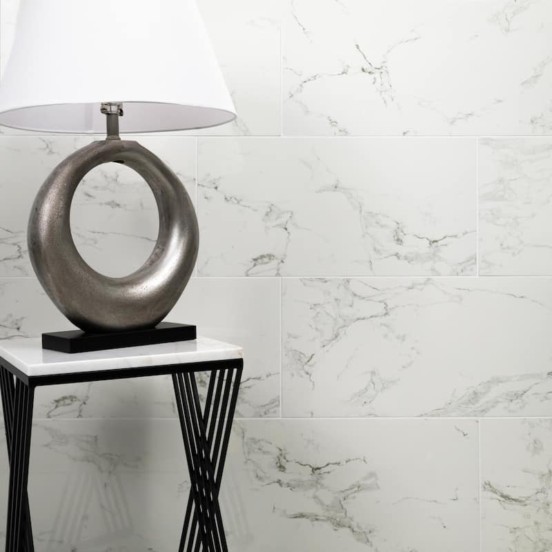 Ackland AKNPTCHI12X24P-CA Chiara - 12" x 24" Porcelain Solid Floor and