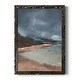 preview thumbnail 4 of 43, Sea Glass Storm II-Premium Framed Canvas - Ready to Hang 27.5X37.5 - Black