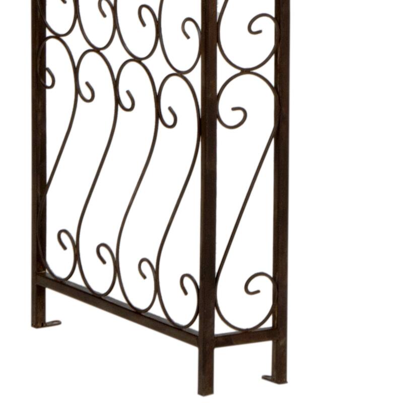 SAFAVIEH Outdoor Isabela Victorian Scroll Iron Arch