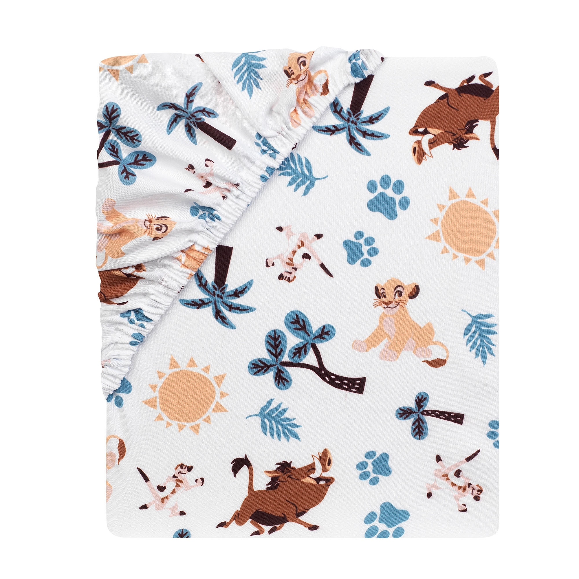 Lambs Ivy Disney Baby Lion King Adventure Blue 3 Piece Mini Crib